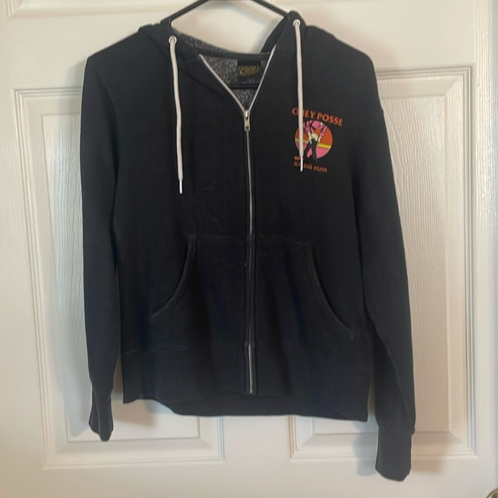 Obey zip up hoodie